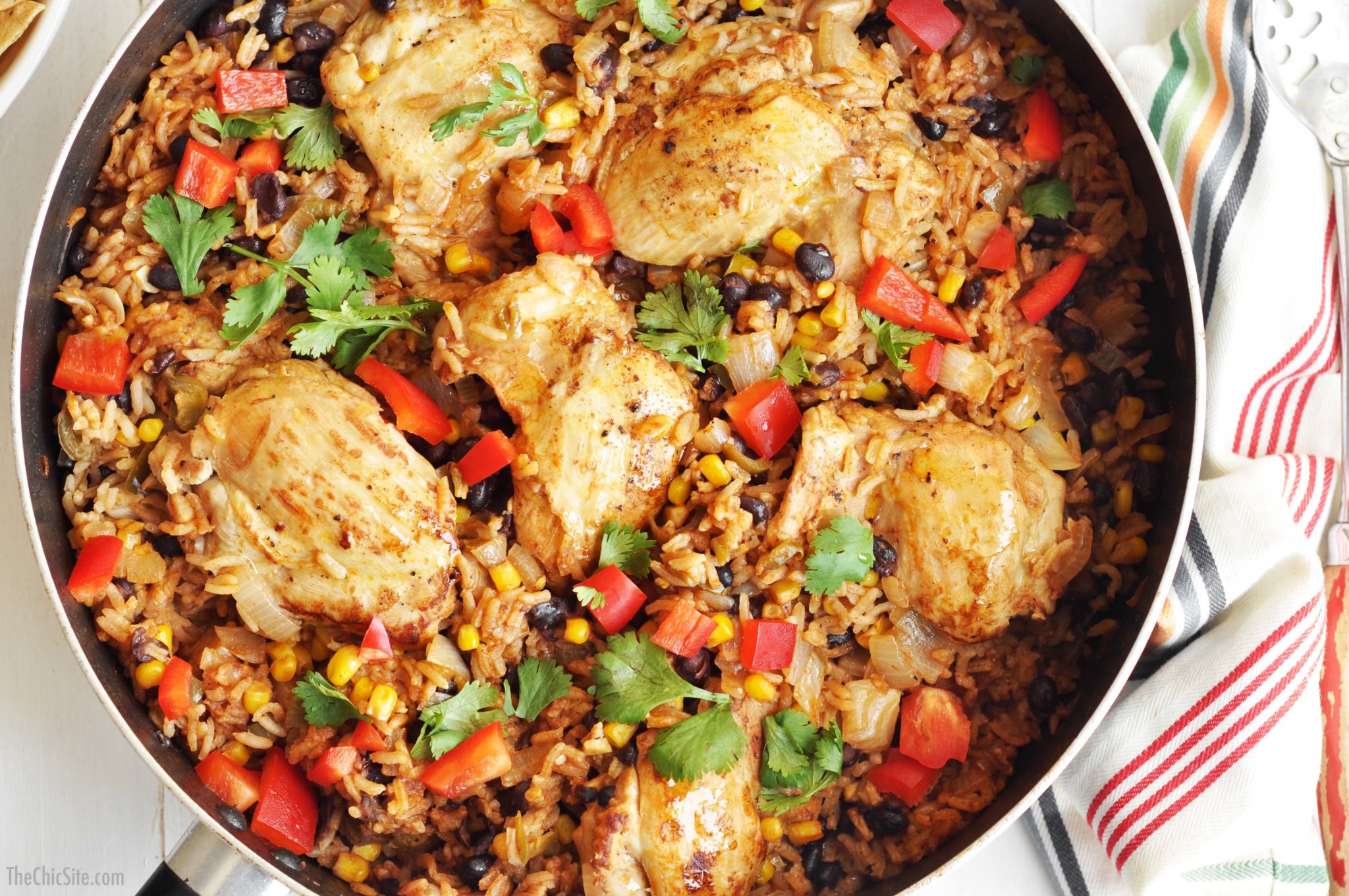 Chicken and Mexican Rice - The Chic Site